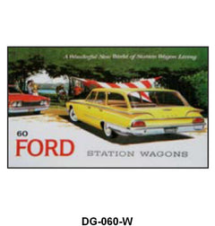 SALES BROCHURE - 60 GALAXIE WAGON