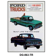 SALES BROCHURE - 63 F-100