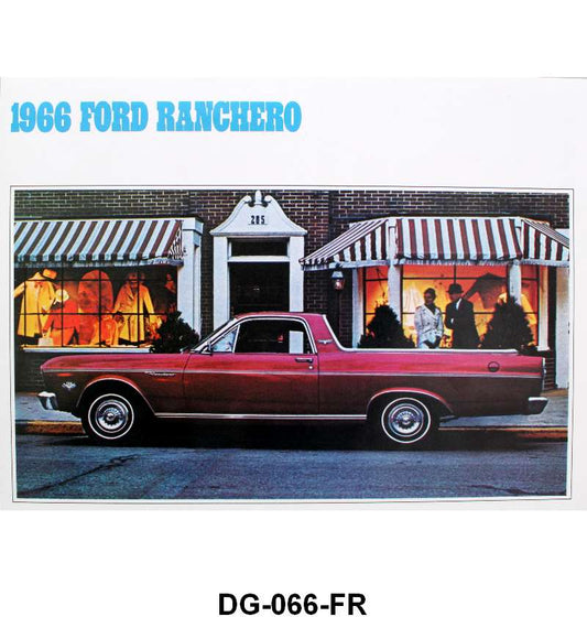 SALES BROCHURE - 66 RANCHERO
