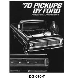 SALES BROCHURE - 70 F-100/F-350