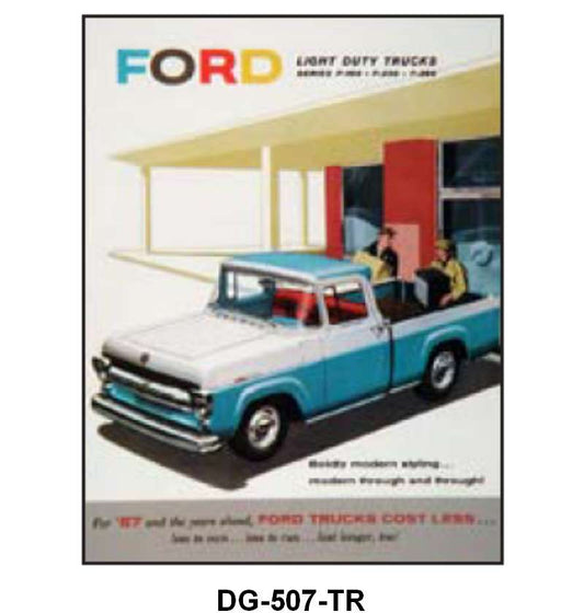 SALES BROCHURE - 57 F-100