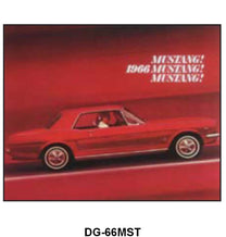 SALES BROCHURE - 66 MUSTANG