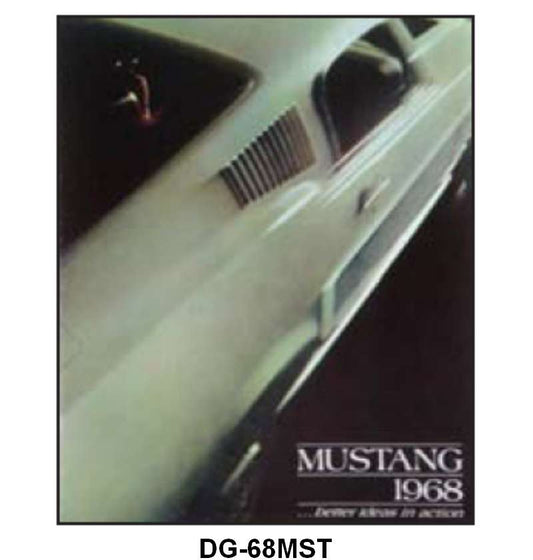 SALES BROCHURE - 68 MUSTANG
