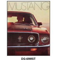 SALES BROCHURE - 69 MUSTANG