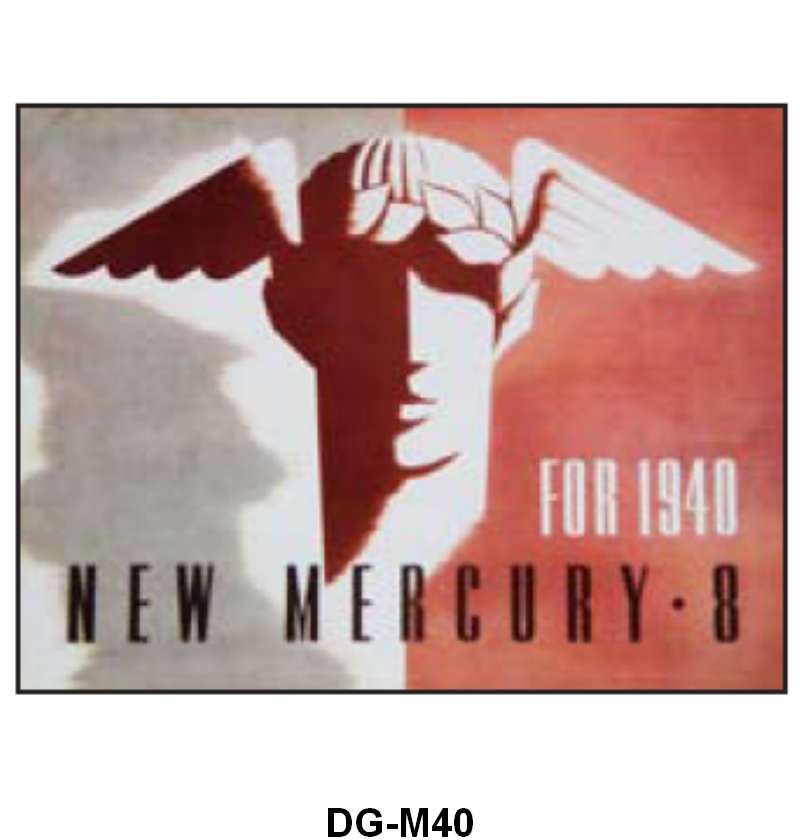 SALES BROCHURE - 40 MERCURY