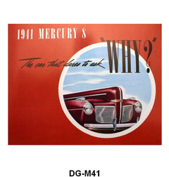 SALES BROCHURE - 41 MERCURY