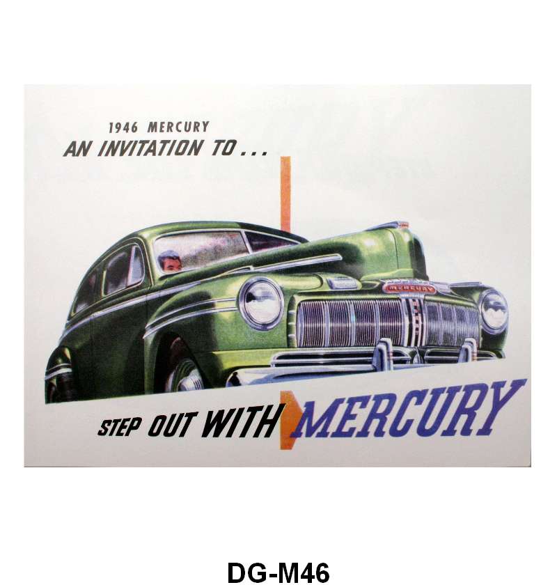 SALES BROCHURE - 46 MERCURY