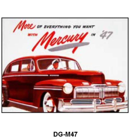 SALES BROCHURE - 47 MERCURY