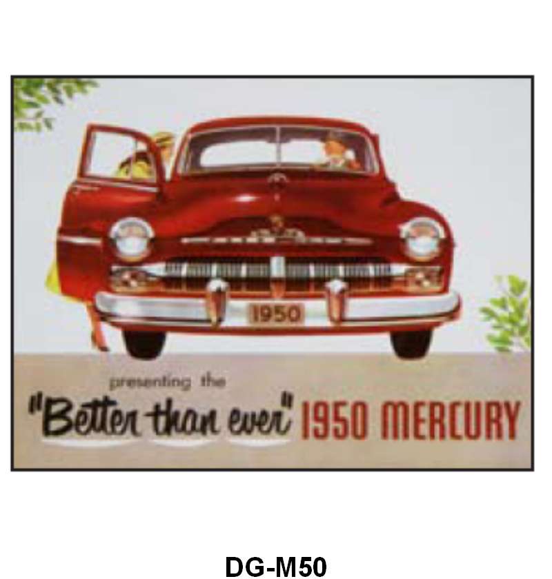 SALES BROCHURE - 50 MERCURY