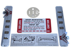 DECAL KIT - 1957 RETRACTABLE, 17 pieces