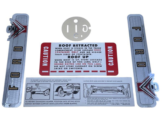 DECAL KIT - 1957 RETRACTABLE, 17 pieces