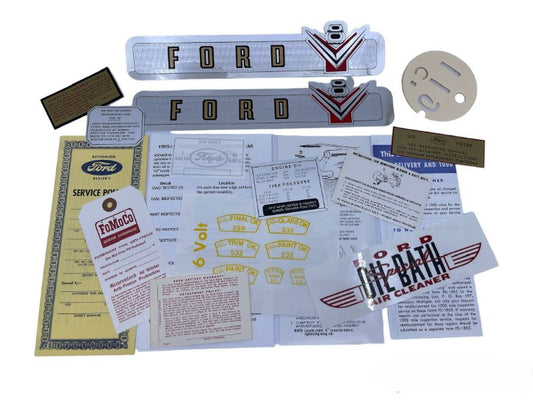 DECAL KIT - 55 PASSENGER V8, 15 pieces