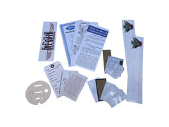 DECAL KIT - 56 ALL PASSENGER V8, 18 pieces