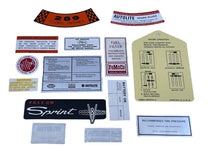 DECAL KIT - 65 FALCON, RANCHERO WITH 289, 14 pieces