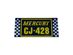 AIR CLEANER DECAL - 69-70 COUGAR, COMET 428 CJ WITH RAM AIR