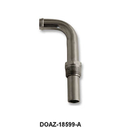 INTAKE MANIFOLD HEATER HOSE FITTING - 69-72 ALL 351 ZINC