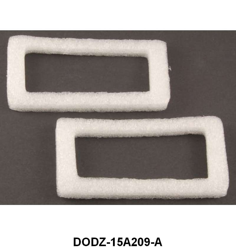 REAR QUARTER SIDE MARKER LIGHT LENS GASKET - 70 GALAXIE, 70-71 TORINO SET