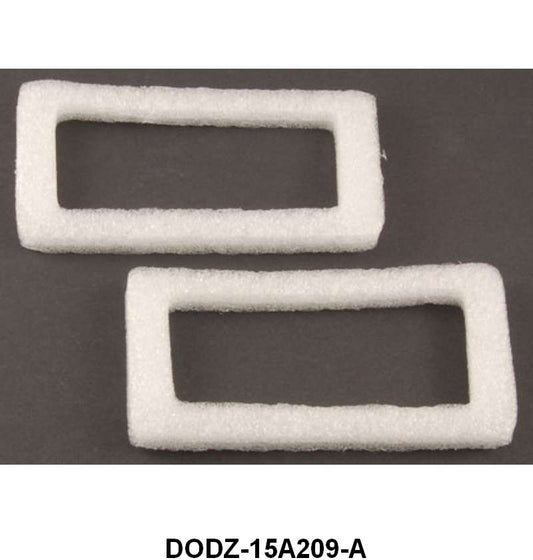 REAR QUARTER SIDE MARKER LIGHT LENS GASKET - 70 GALAXIE, 70-71 TORINO SET