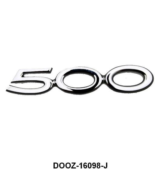 QUARTER PANEL EMBLEM/SCRIPT - 70-76 RANCHERO, 68-69 FRLN "500"