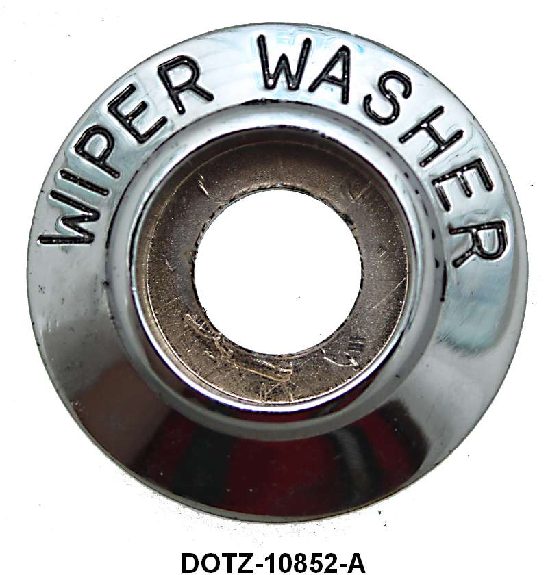 "WIPER WASHER" SWITCH BEZEL - 70-72 F-100/F-350