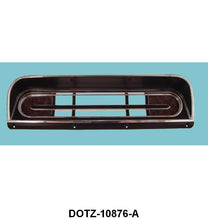 INSTRUMENT CLUSTER BEZEL - 69-72 F-100/F-350 WOODGRAIN & CHROME