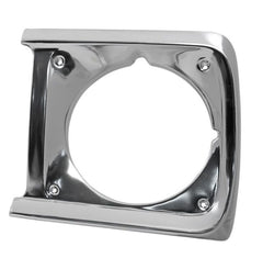 HEADLIGHT DOOR/BEZEL - 70-72 F-100/F-350 RH ALUMINUM WITHOUT BLACK