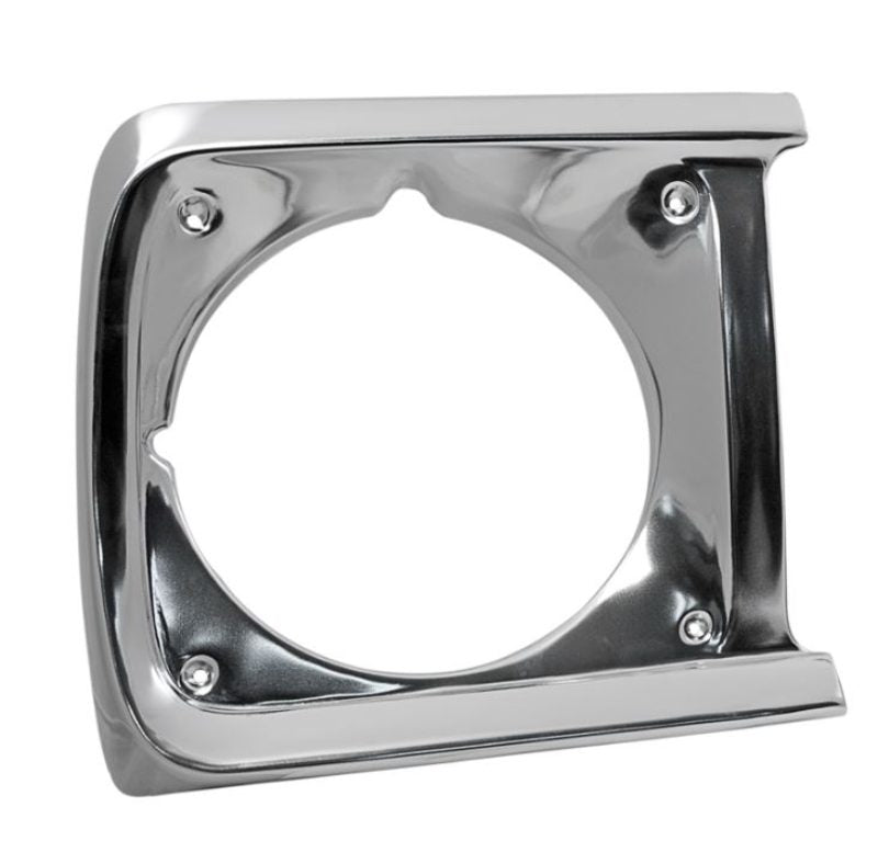 HEADLIGHT DOOR/BEZEL - 70-72 F-100/F-350 LH ALUMINUM WITHOUT BLACK