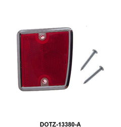 REFLECTOR BELOW TAIL LIGHT - 70-72 F-100/F-350, 70-77 BRONCO, RH