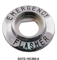 EMERGENCY FLASHER SWITCH DASH BEZEL - 70-72 F-100/F-350