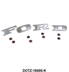 FORD LETTERS  - 70-72 F-100/F-350 HOOD, 71 RANCHERO TAILGATE