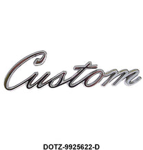 BED SIDE EMBLEM - 70-72 F-100/F-350  "CUSTOM"