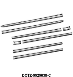 UPPER BODY SIDE MOLDING KIT - 70-72 F-100 1-1/2" SHORT BED 8 PIECES