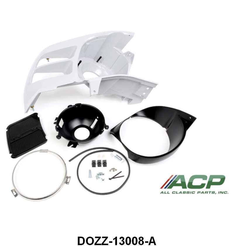 HEADLIGHT BUCKET ASSEMBLY - 70 MUSTANG RIGHT HAND