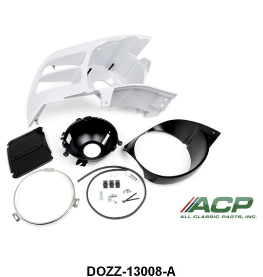 HEADLIGHT BUCKET ASSEMBLY - 70 MUSTANG RIGHT HAND