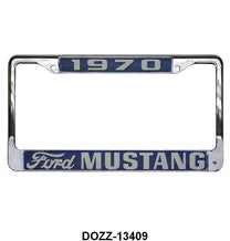 MUSTANG LICENSE PLATE FRAME - 70 MUSTANG