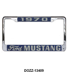MUSTANG LICENSE PLATE FRAME - 70 MUSTANG