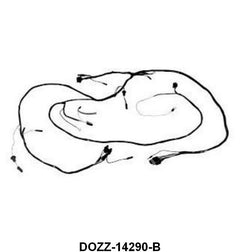 FIREWALL TO HEADLIGHT HARNESS - 70 MUST WITH SPORT LIGHTS