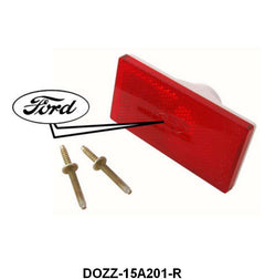 REAR QUARTER SIDE MARKER LIGHT LENS W/HOUSING - 70 MUSTANG, 70-71 TORINO