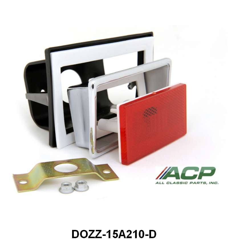 REAR QUARTER SIDE MARKER LIGHT ASSEMBLY - 70 MUSTANG LEFT HAND