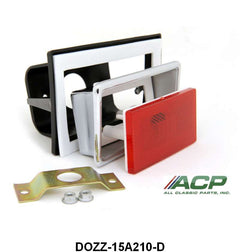 REAR QUARTER SIDE MARKER LIGHT ASSEMBLY - 70 MUSTANG LEFT HAND