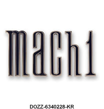 TRUNK OR LOWER PANEL LETTERS - 70 MUST MACH 1
