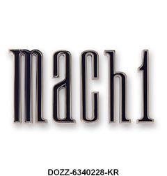 TRUNK OR LOWER PANEL LETTERS - 70 MUST MACH 1