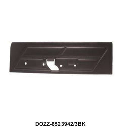 MUSTANG DELUXE DOOR PANELS - 70 MUSTANG DLX BLACK W/BLACK CARPET