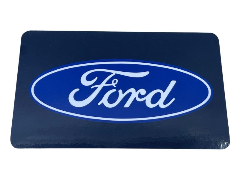 UNIVERSAL BATTERY DECAL -  6" x 3-3/4" WITH BLACK BACKGROUND