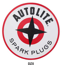 AUTOLITE SPARK PLUG CIRCLE DECAL - 4"