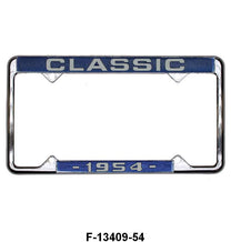 LICENSE PLATE FRAME 'CLASSIC' - 54 PASSENGER