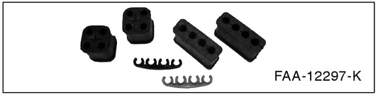 SPARK PLUG WIRE BRACKET GROMMETS - 54-62 PASS/MERC, 54-64 F-100/F-350 239/312