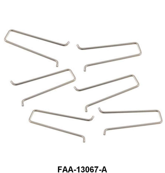 HEADLIGHT RING RETAINING CLIPS - 52-53 PASSENGER SET OF 6