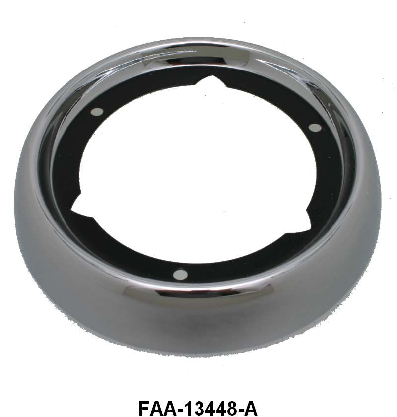 TAIL LIGHT LENS CHROME BEZEL - 52 PASS