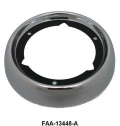 TAIL LIGHT LENS CHROME BEZEL - 52 PASS